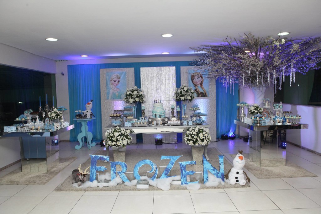 frozen decoração