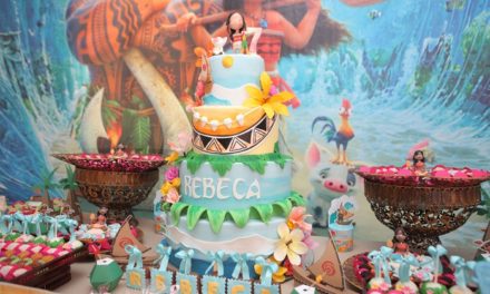 7 anos da Rebeca com a Moana