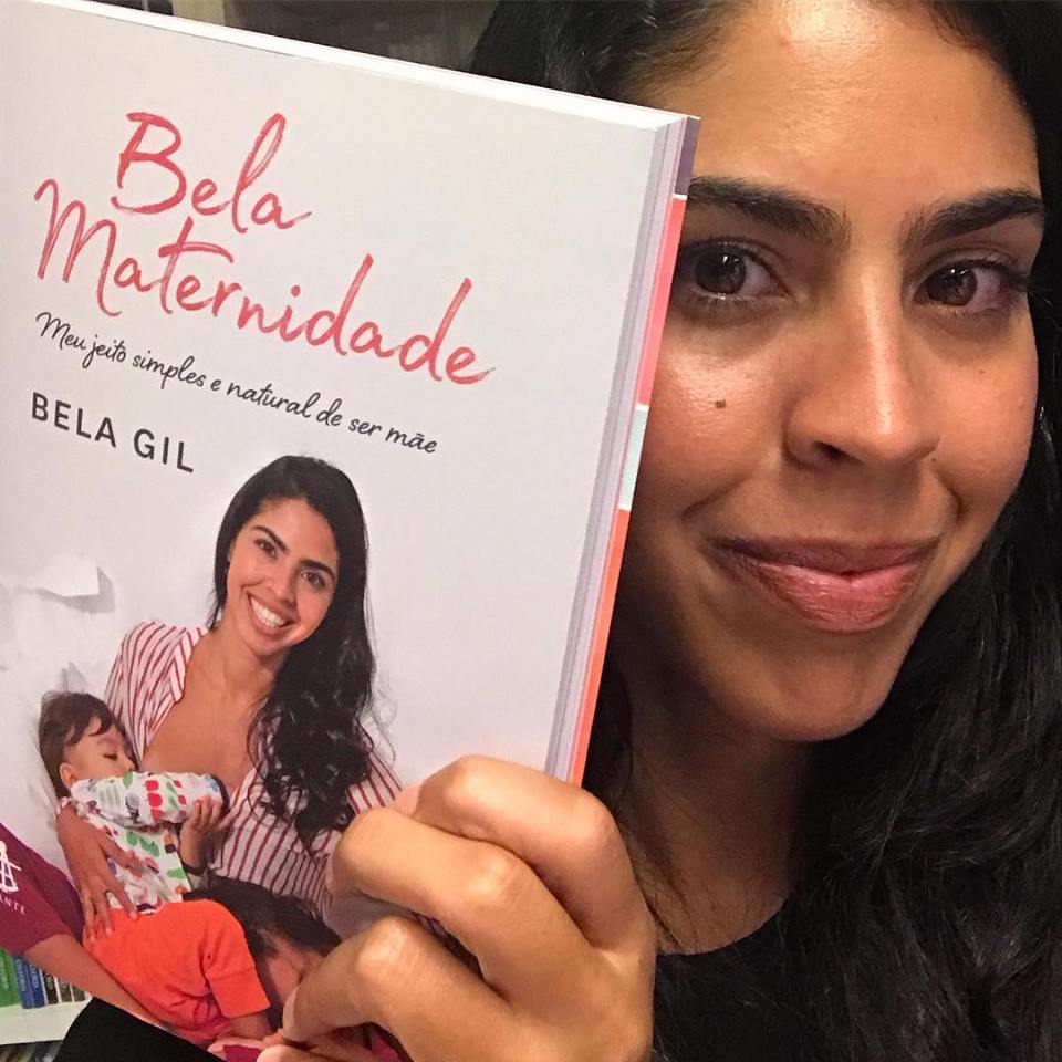Bela Gil lança o livro Bela Maternidade