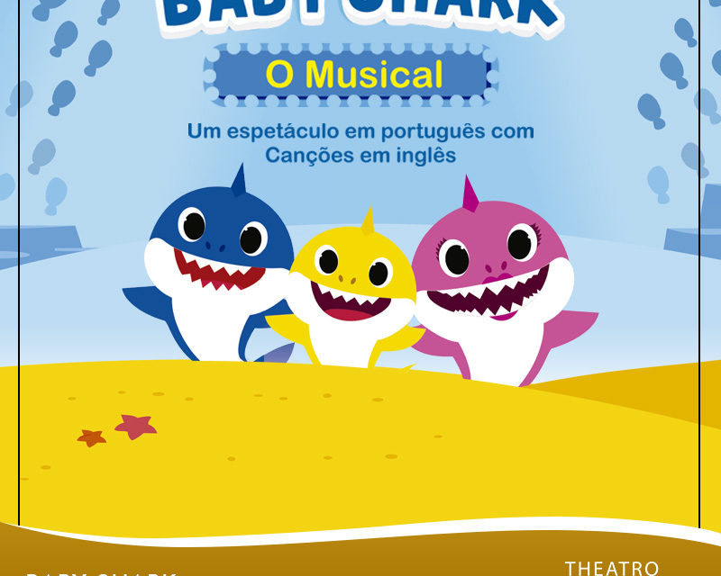 Espetáculo “Baby Shark” chega ao Theatro Via Sul Fortaleza