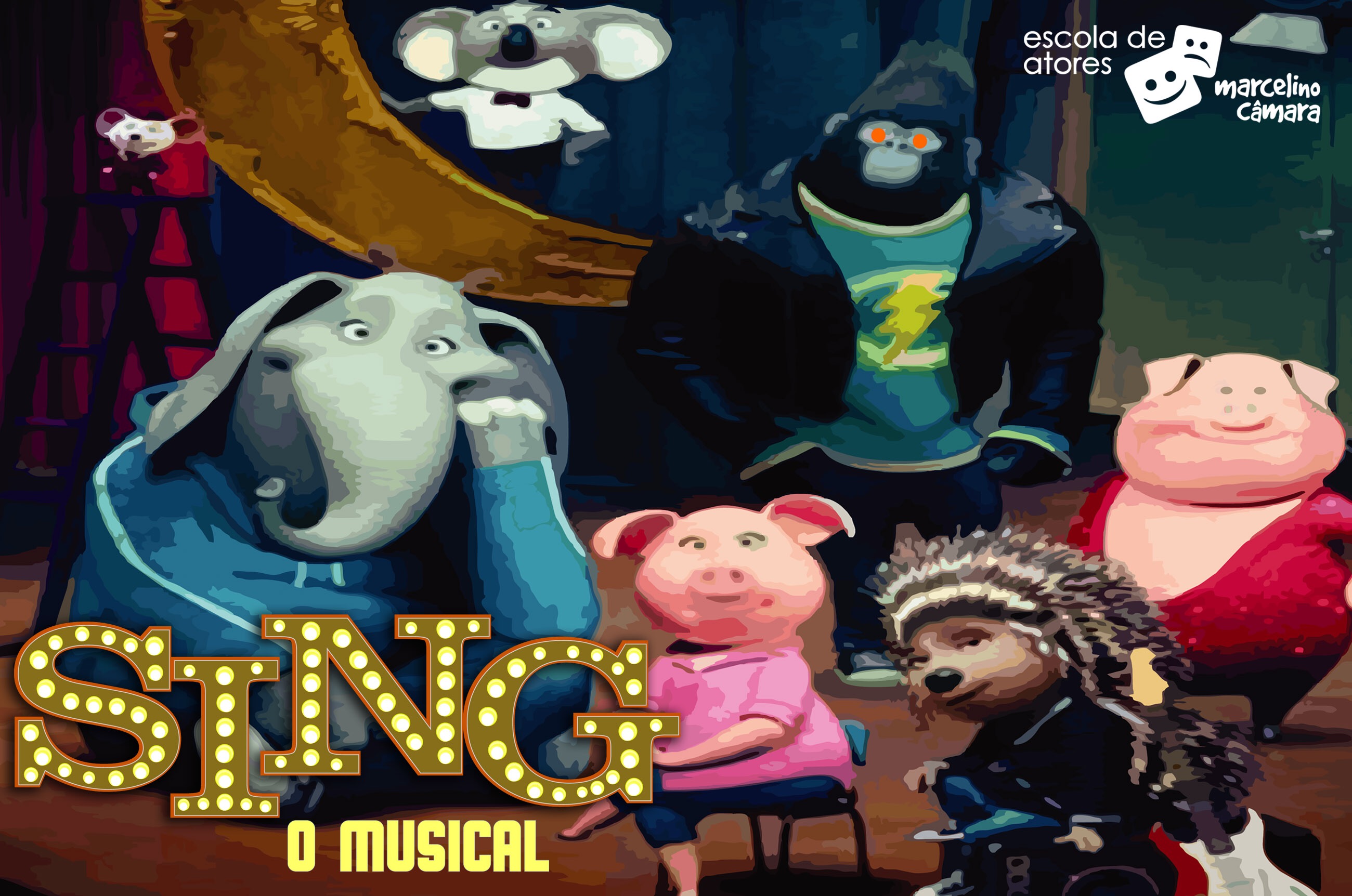 Espetáculo “SING – O Musical”