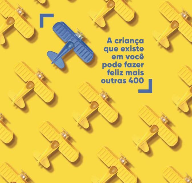 Campanha arrecada brinquedos para realizar um dia especial para 400 crianças