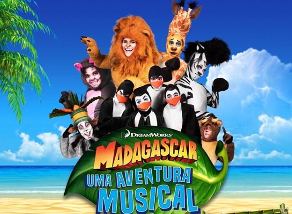 Madagascar: animação chega em formato de musical ao TJA