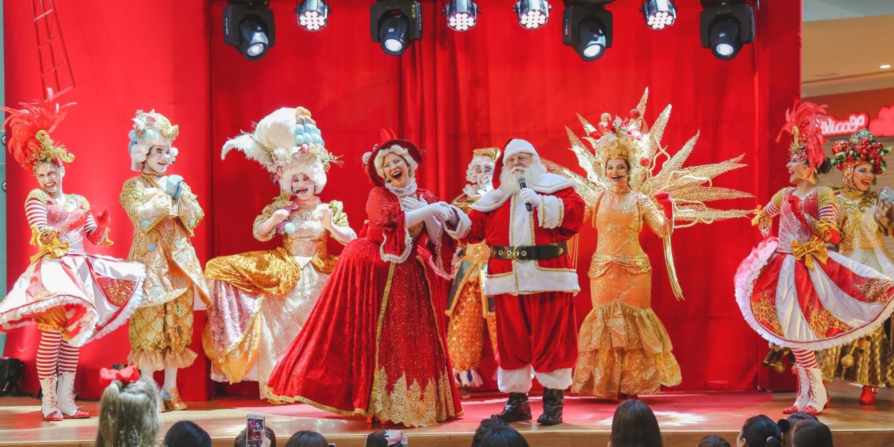 Shows de Natal gratuitos são realizados no RioMar Fortaleza