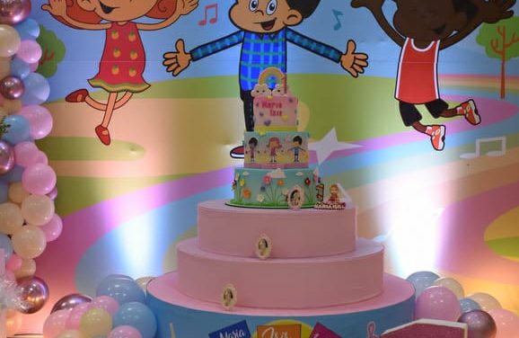 Festa 3 Palavrinhas para Maria Isis