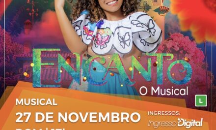 Espetáculo infantil “Encanto – O Musical” está em cartaz no Theatro Via Sul Fortaleza