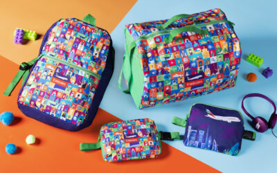 Nova linha de brinquedos, bolsas e mochilas colecionáveis da Emirates para crianças