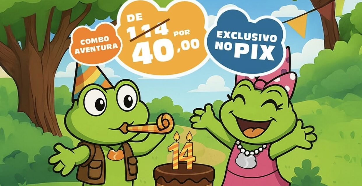 Engenhoca Parque promove super promoção para celebrar seus 14 anos