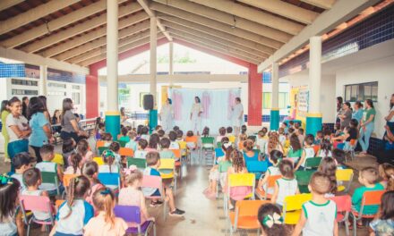 Projeto cearense destaca importância da arte na primeira infância